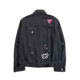 Zadig & Voltaire 'Voltaire Angel' Embroidered Denim Jacket - Women's M