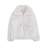 Zadig & Voltaire Faux Fur Coat - Women's S