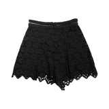 Zimmermann Black Eyelet Lace Shorts - Women's 1
