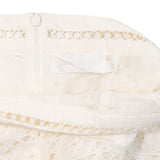 Zimmermann White Eyelet Lace Shorts - Women's 1