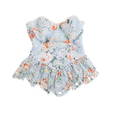 Zimmermann Floral Broderie Bustier Top - Women's 1