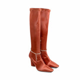 Zimmermann Heeled Satin Boots - Women's 36