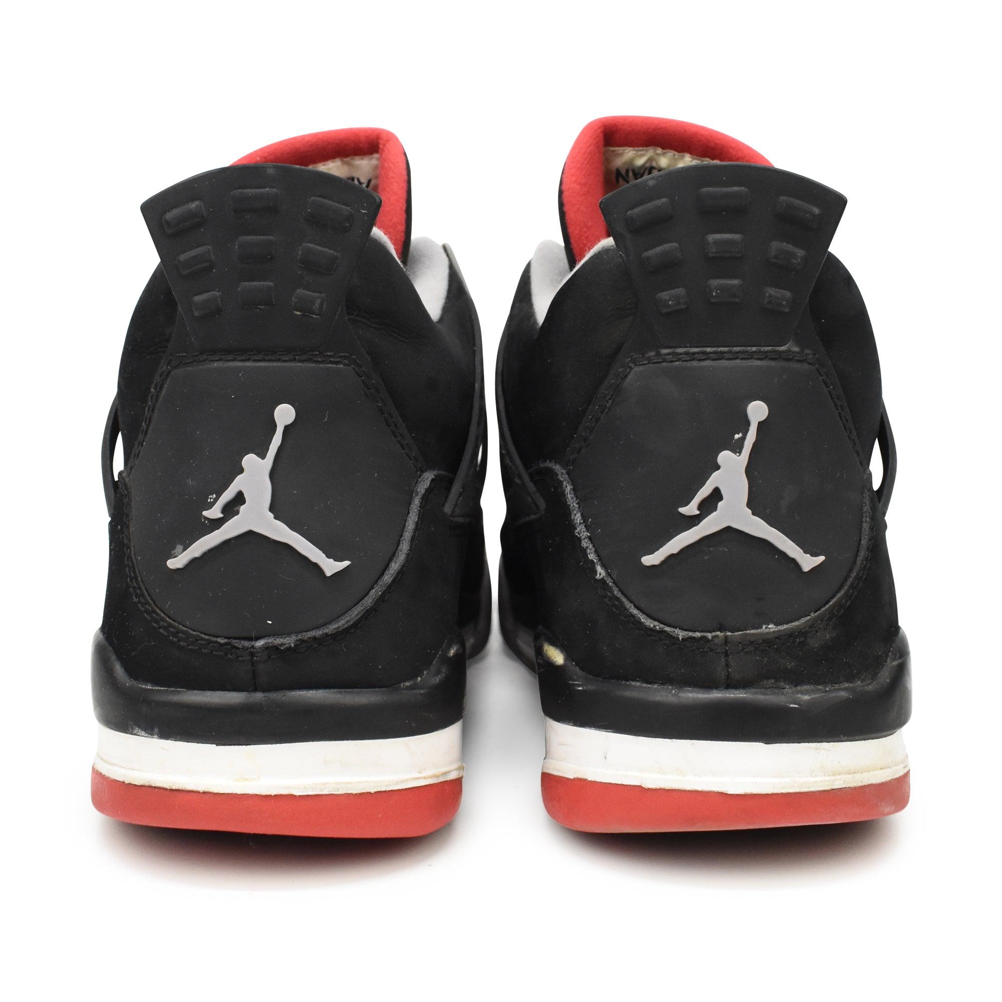 Air Jordan 'Jordan 4 Bred' Sneakers - Men's 13 - Fashionably Yours