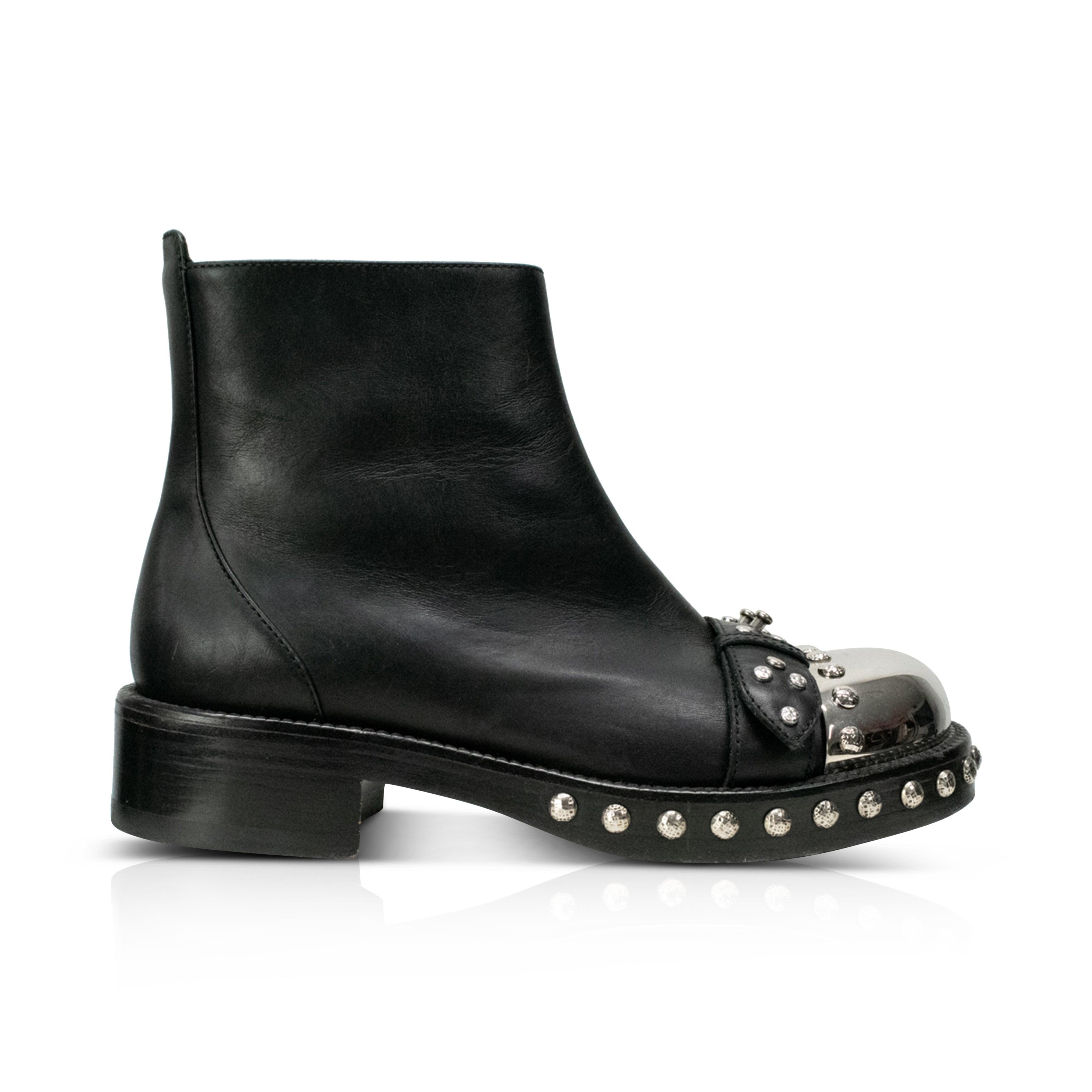Alexander McQueen Ankle Boots - 36 - Fashionably Yours