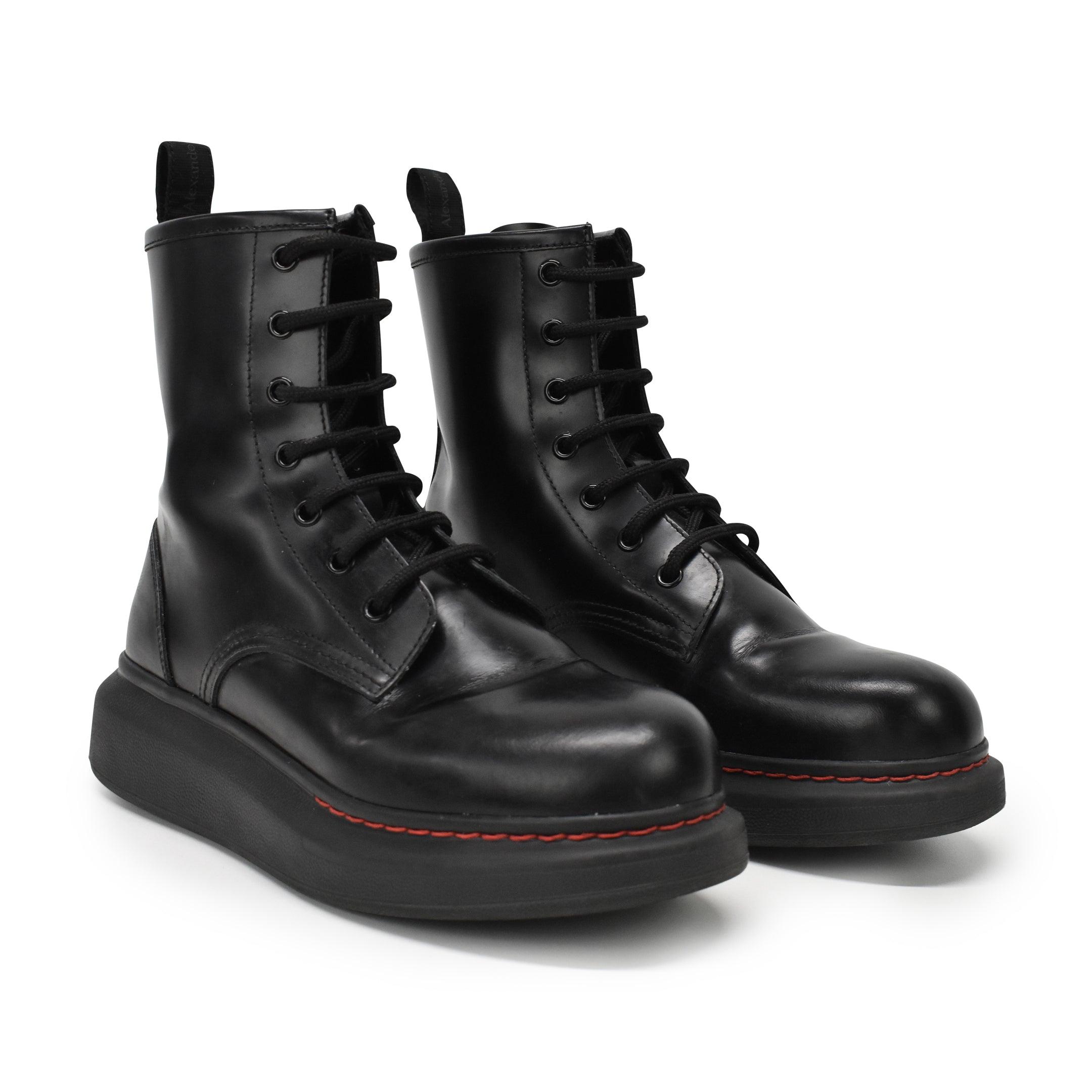Alexander McQueen Combat Boot - Women's 37.5 - Fashionably Yours