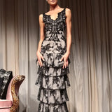 Alice + Olivia 'Powell' Tiered Gown - Women's 2