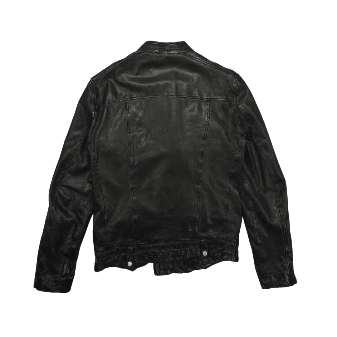 All Saints Leather Jacket - Men's XS - Fashionably Yours