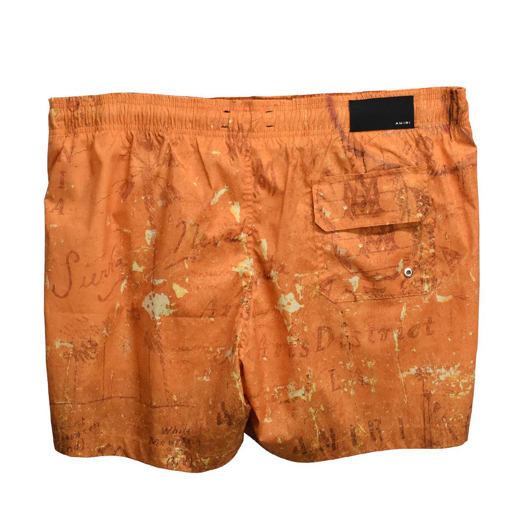 Amiri 'Stencil Military' Shorts - Men's XL - Fashionably Yours