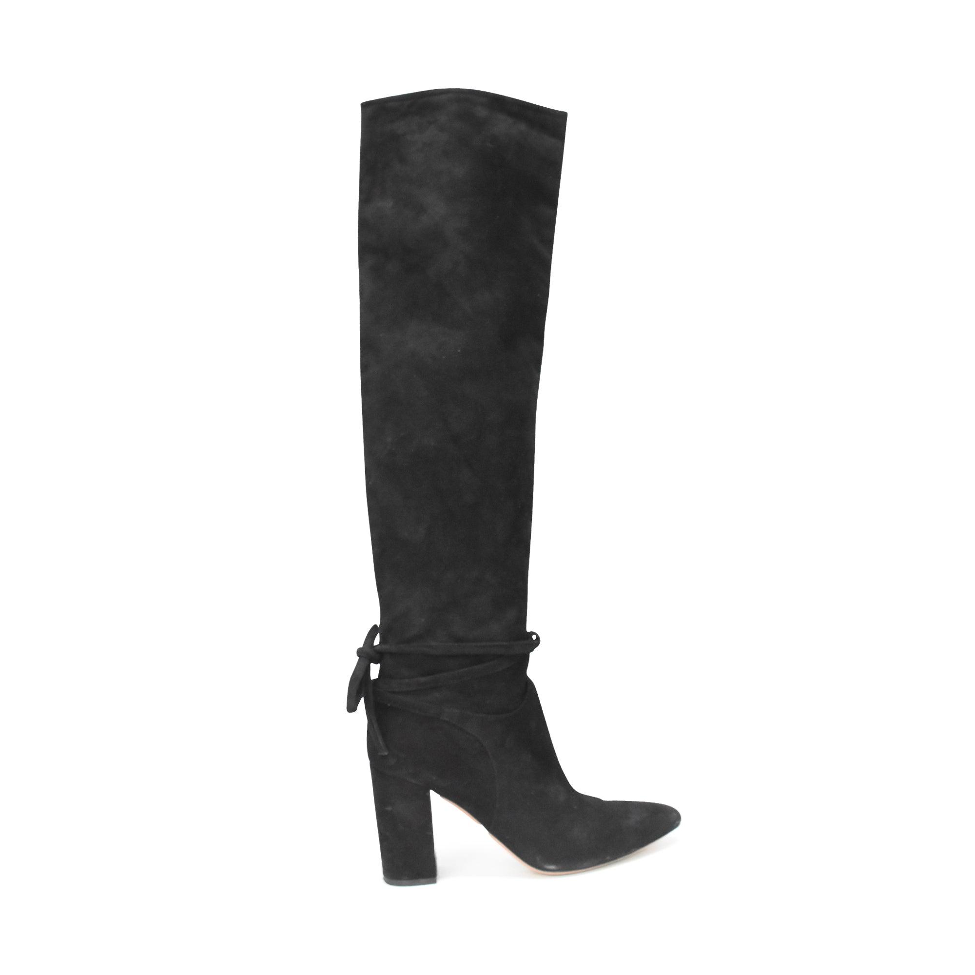 Aquazzura Knee-High Boots - Women's 38.5 - Fashionably Yours