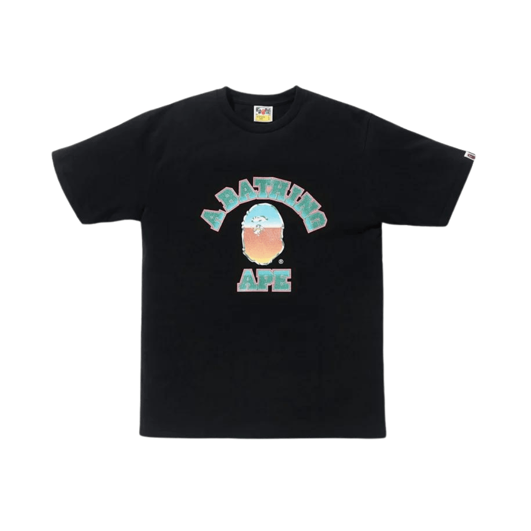 Bape 'College Tee' T-Shirt - Men's 2XL - Fashionably Yours