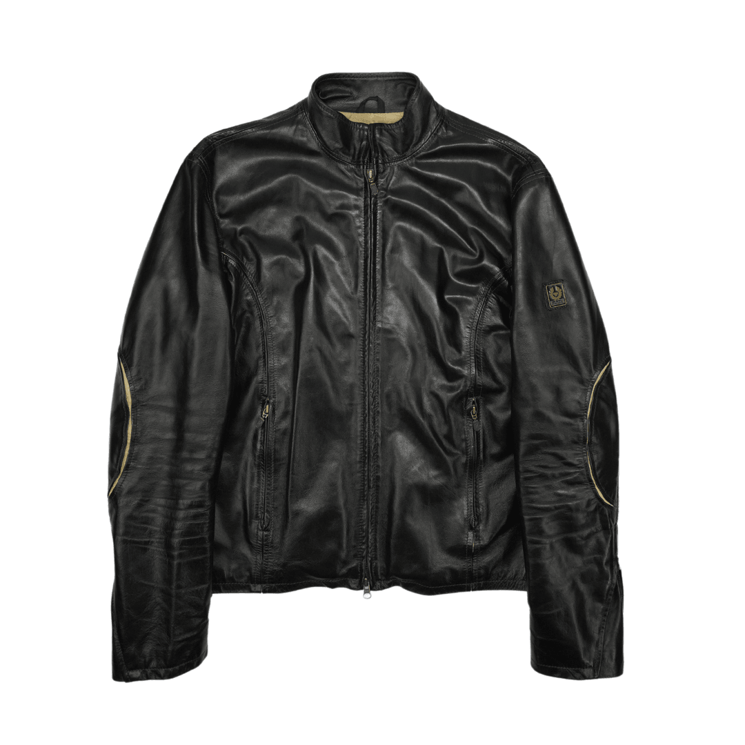 Belstaff Leather Jacket - Men's L - Fashionably Yours