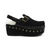 Mou Studded Platform Clogs - Women's 37