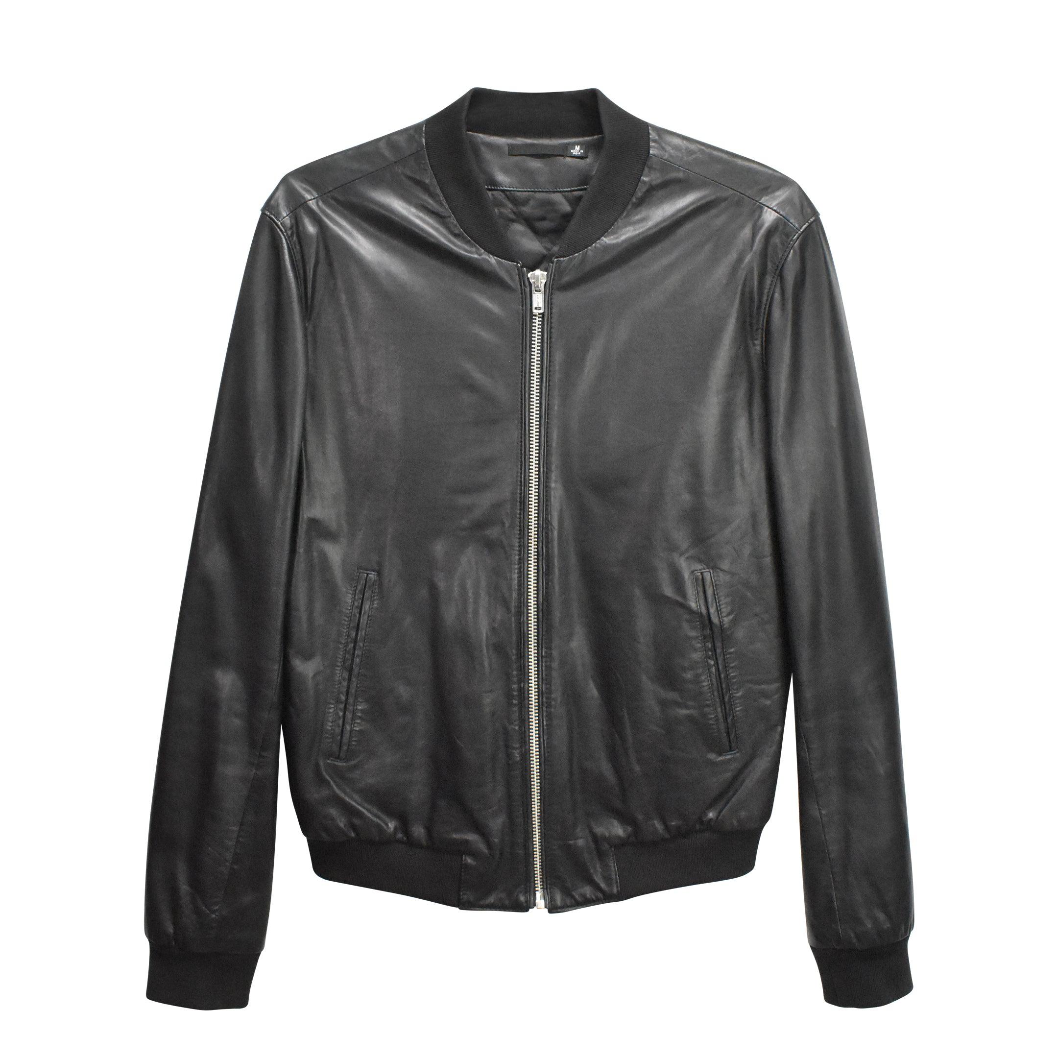 BLK DNM Leather Jacket - Men's M - Fashionably Yours