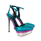 Brian Atwood Platform Sandals - 7.5 - Fashionably Yours