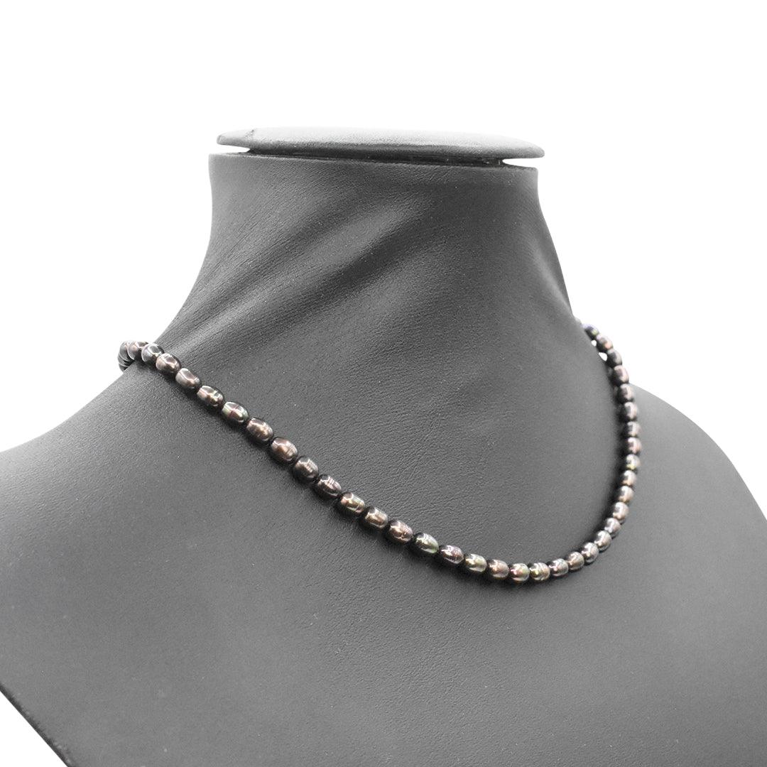 Bronze Pearl Necklace - Fashionably Yours