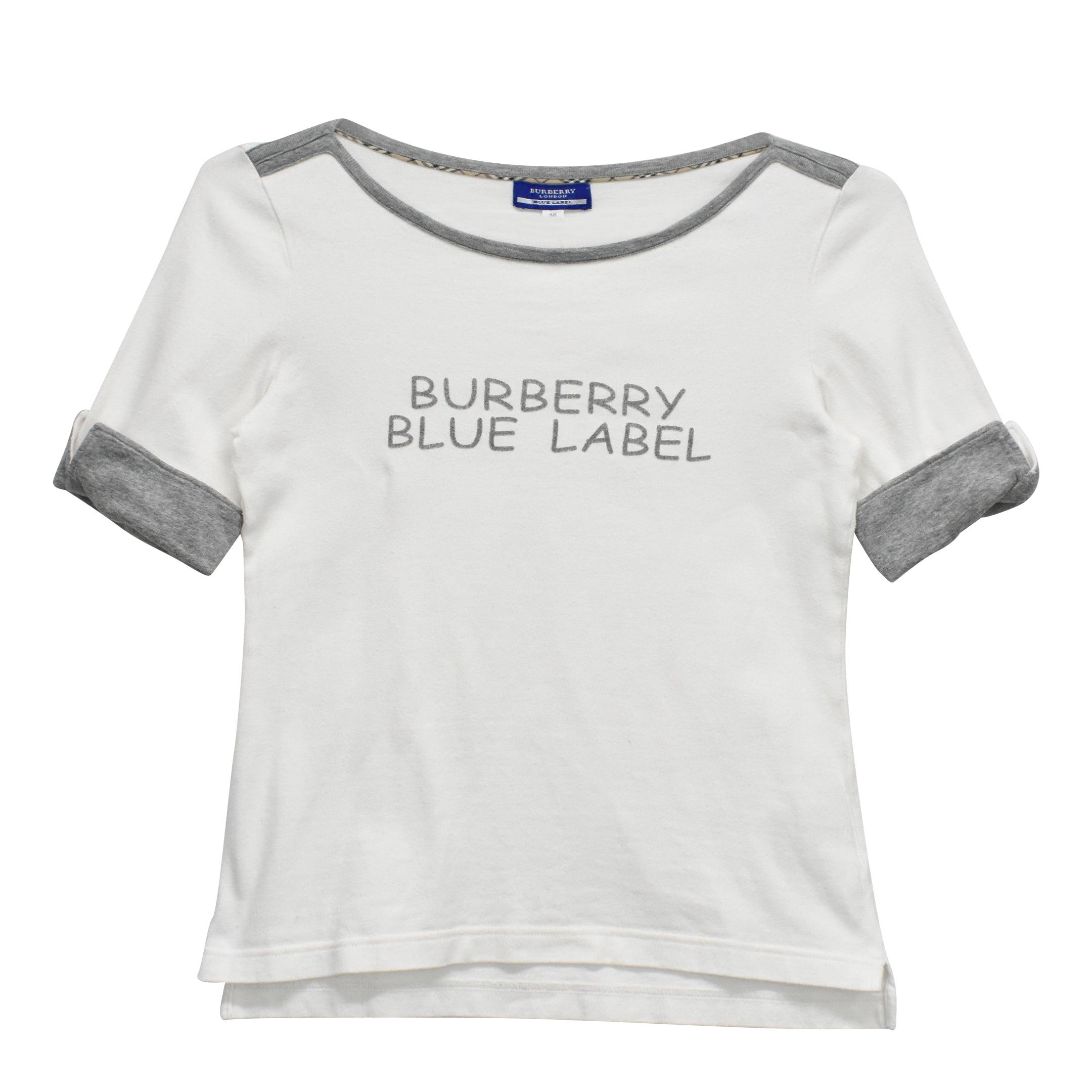 Burberry Blue Label T-Shirt - Women's 38 - Fashionably Yours
