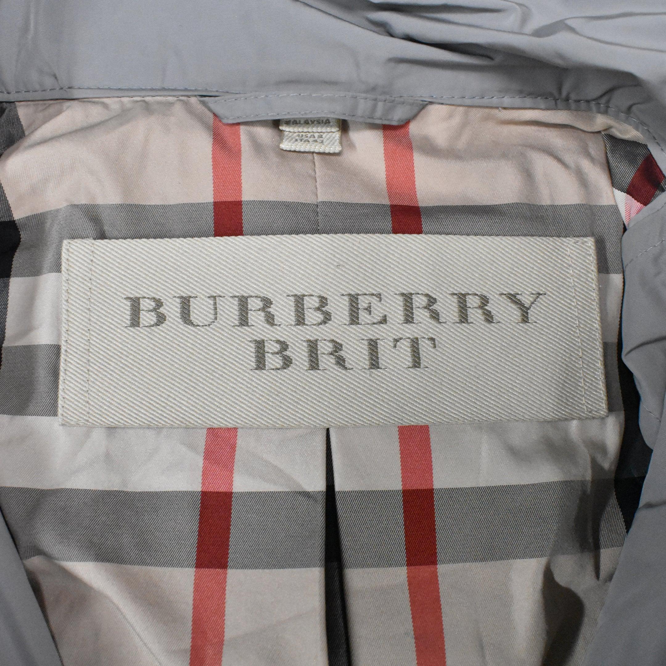 Burberry Brit Jacket - Women's 8 - Fashionably Yours
