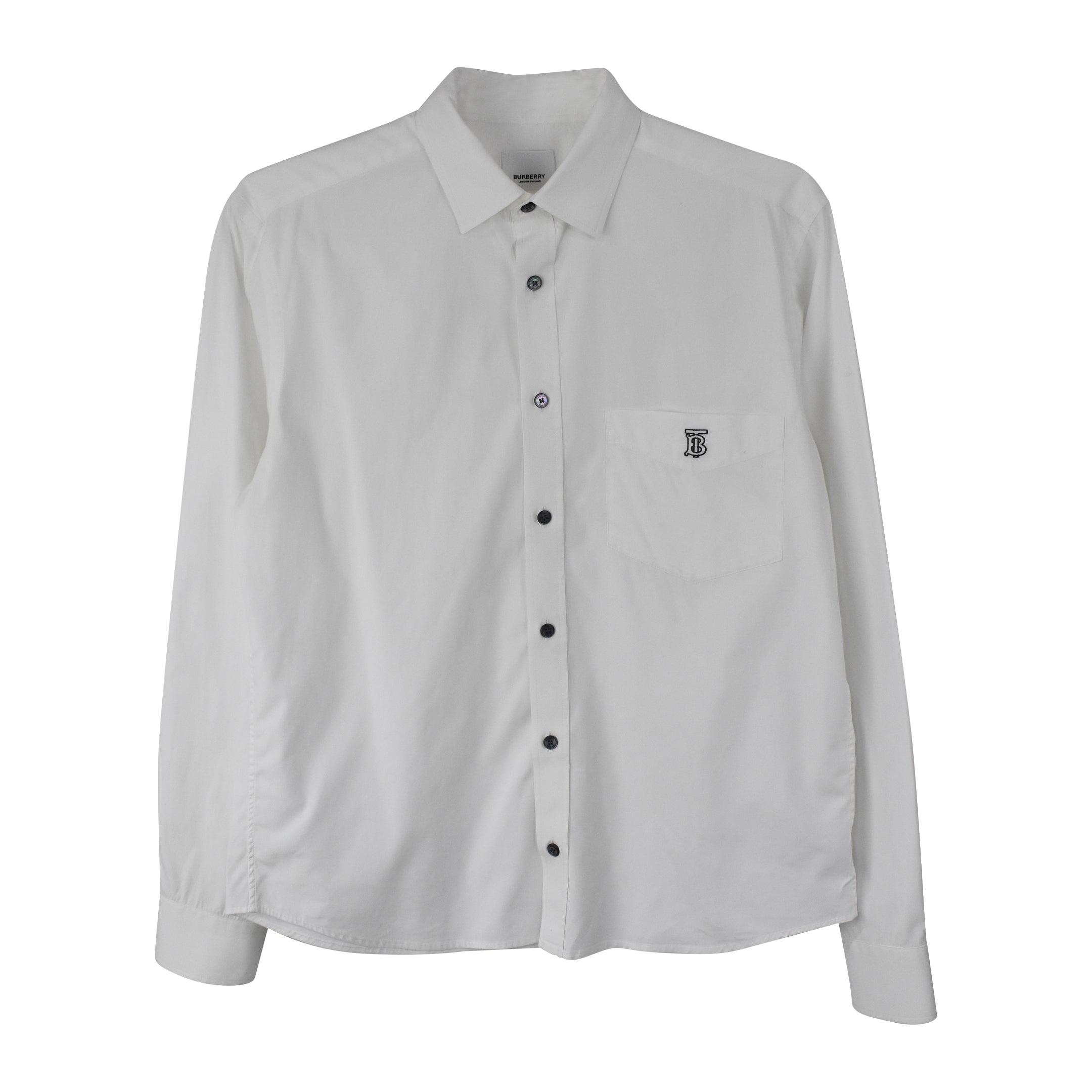 Burberry Button-Down Shirt - Men's M - Fashionably Yours