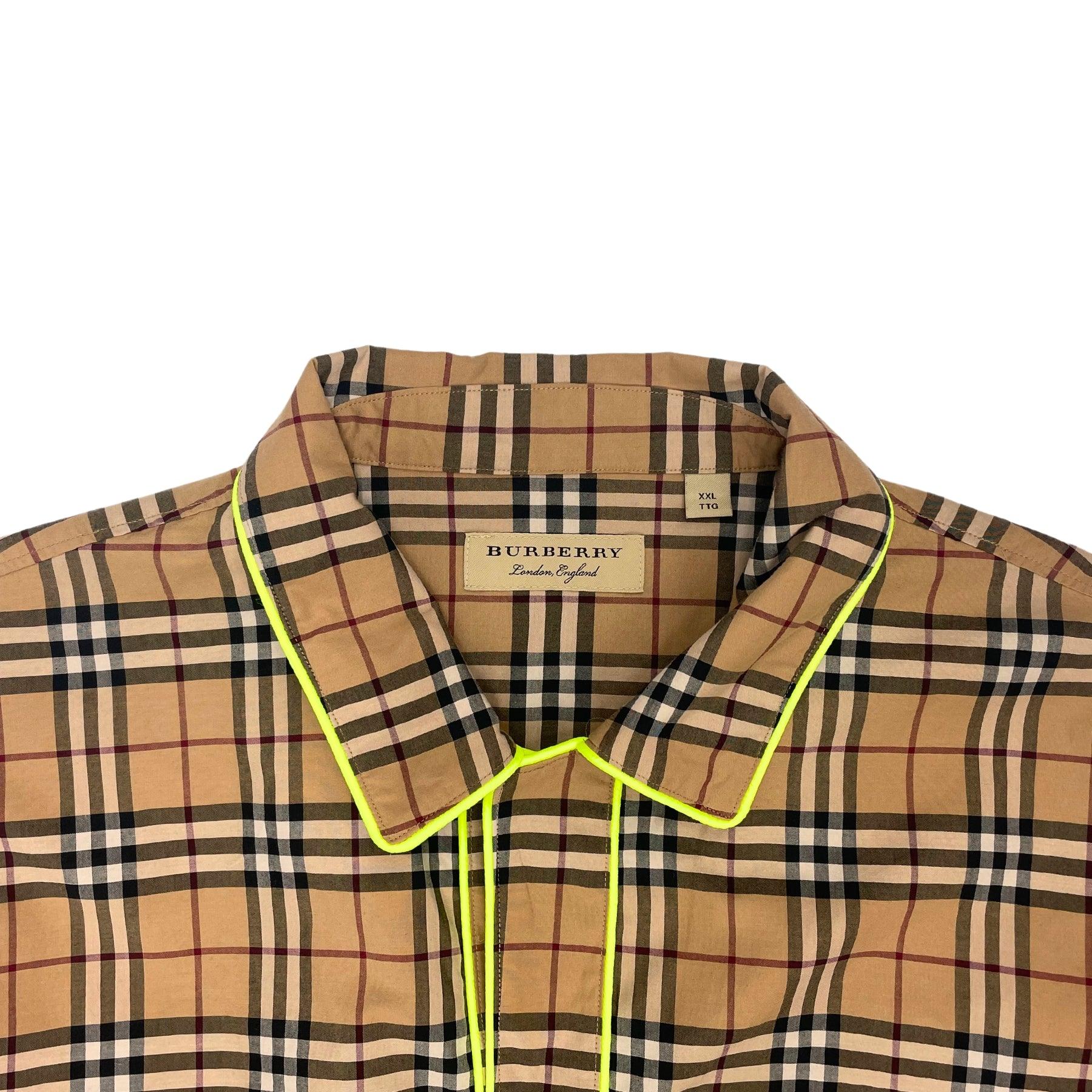 Burberry men outlet shirt xxlarge