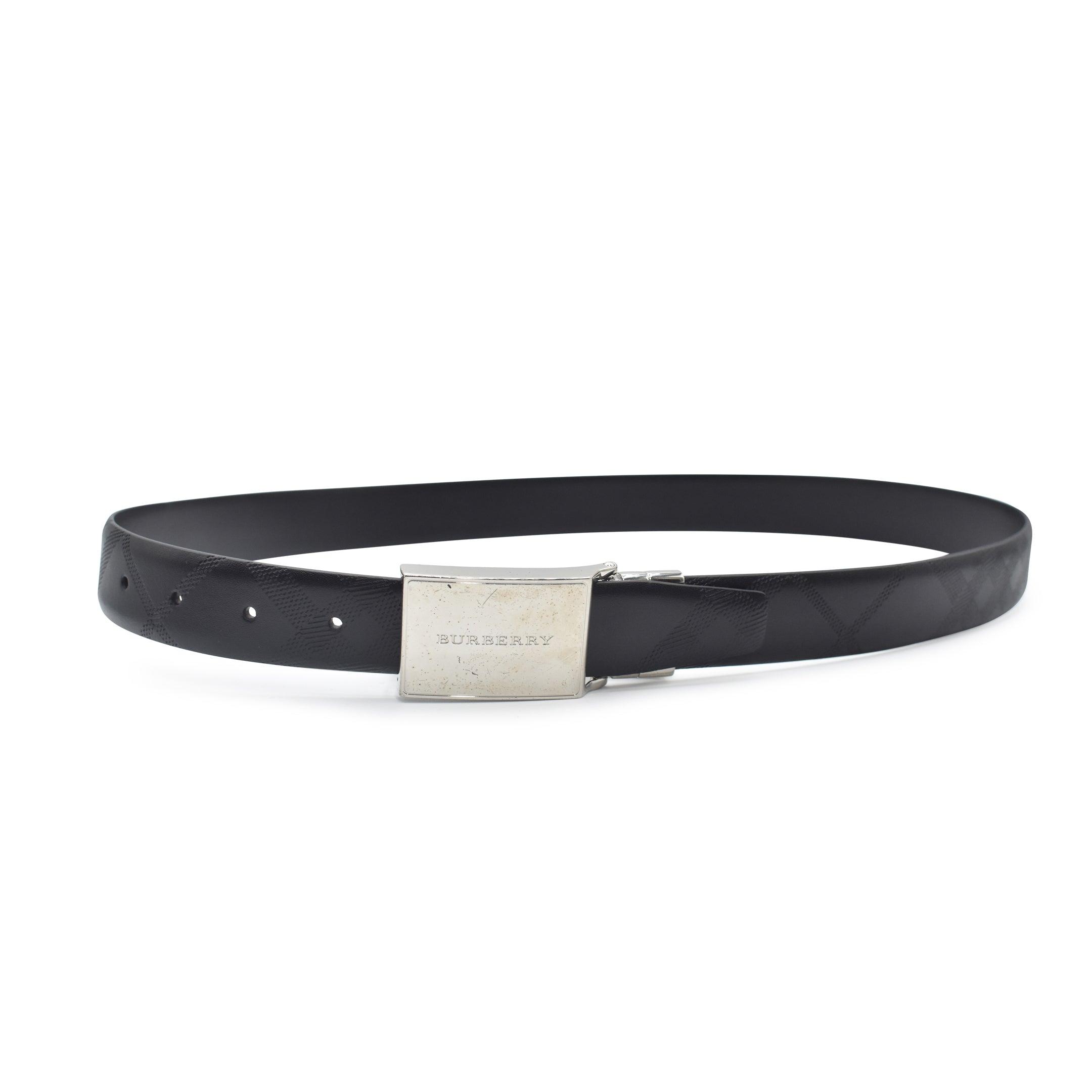 Burberry Leather Belt - 36/90 - Fashionably Yours
