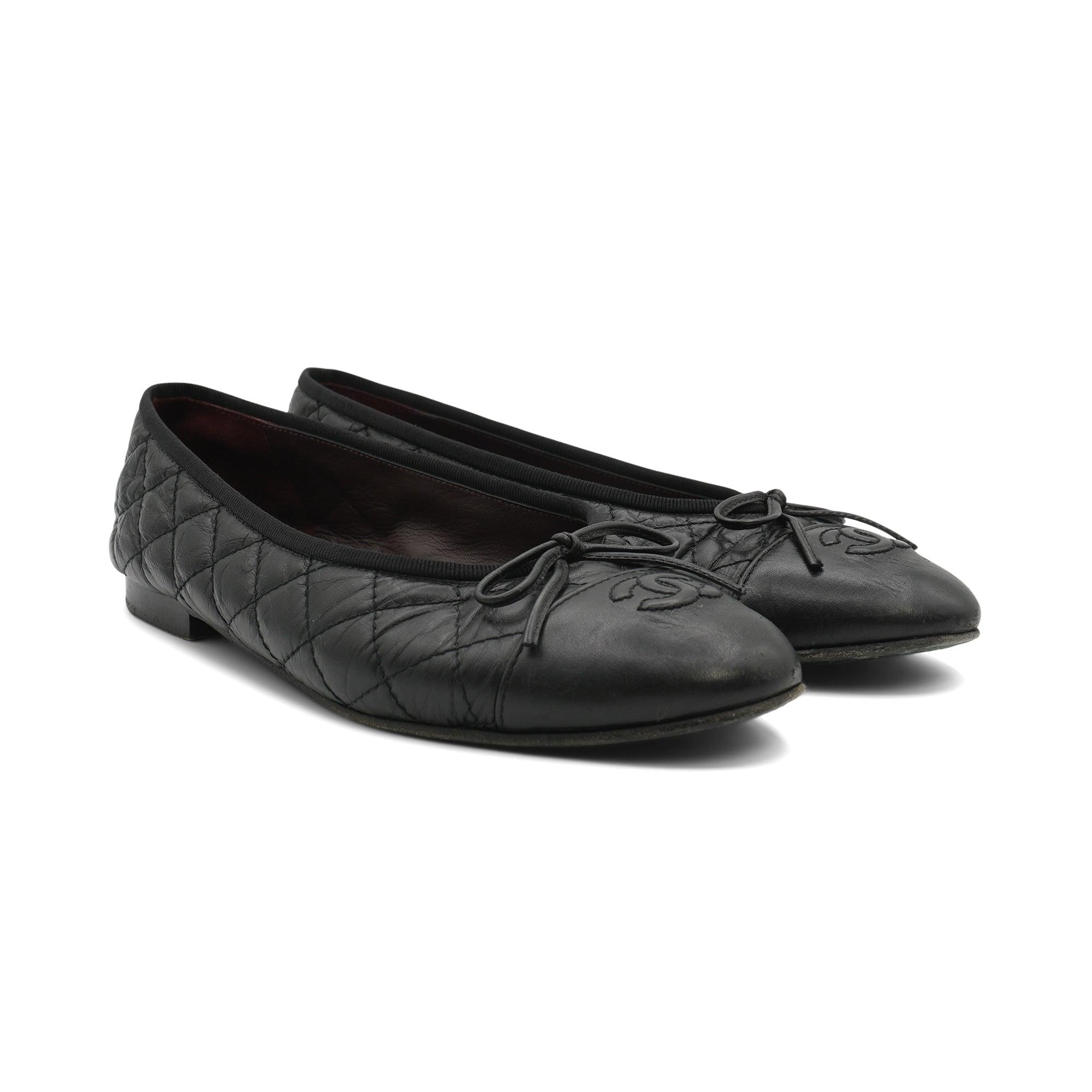 Chanel Ballet Flats - Women's 38.5 - Fashionably Yours