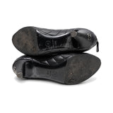 Chanel Quilted Ankle Boots - Women's 38.5