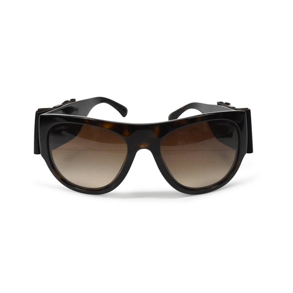 Chanel bow hot sale sunglasses