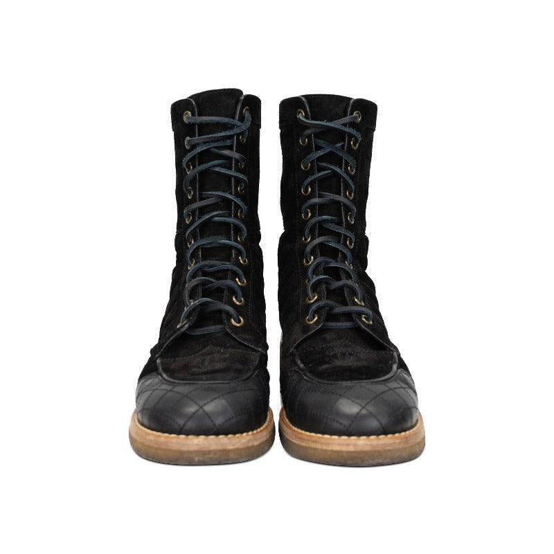 Chanel Combat Boots - 38 - Fashionably Yours