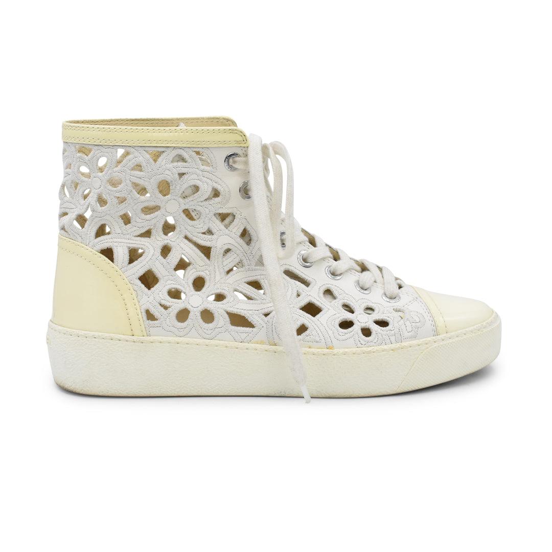 Chanel Cutout Sneakers - Women's 36 - Fashionably Yours