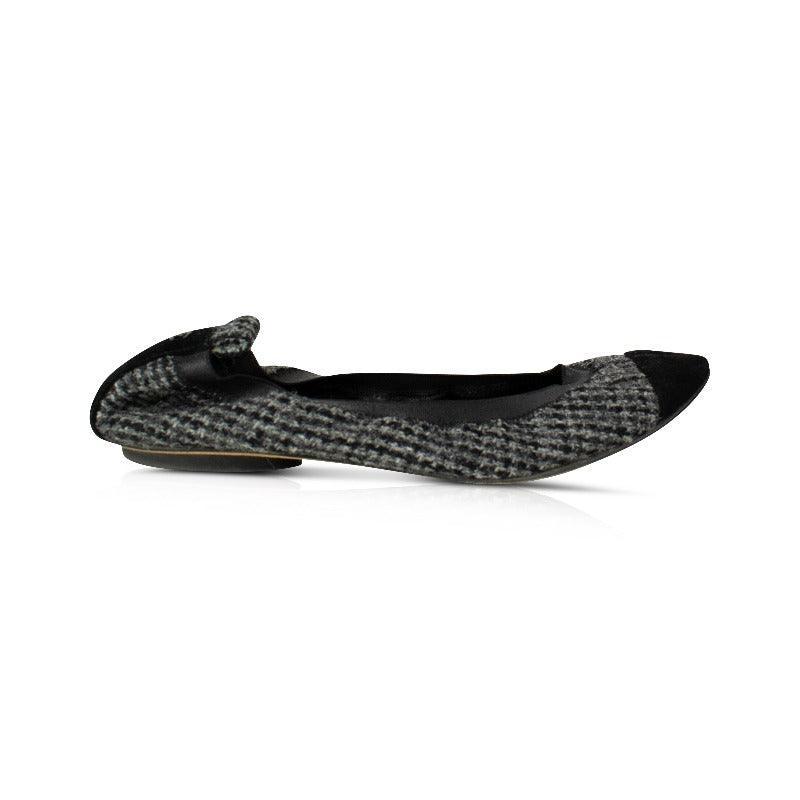 Chanel Elastic Flats - Women's 37.5 - Fashionably Yours