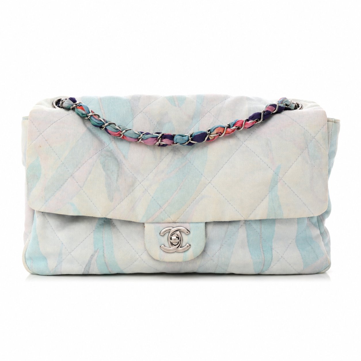 Chanel Jungle Jeans flap — reference image; see remaining photos for the actual bag