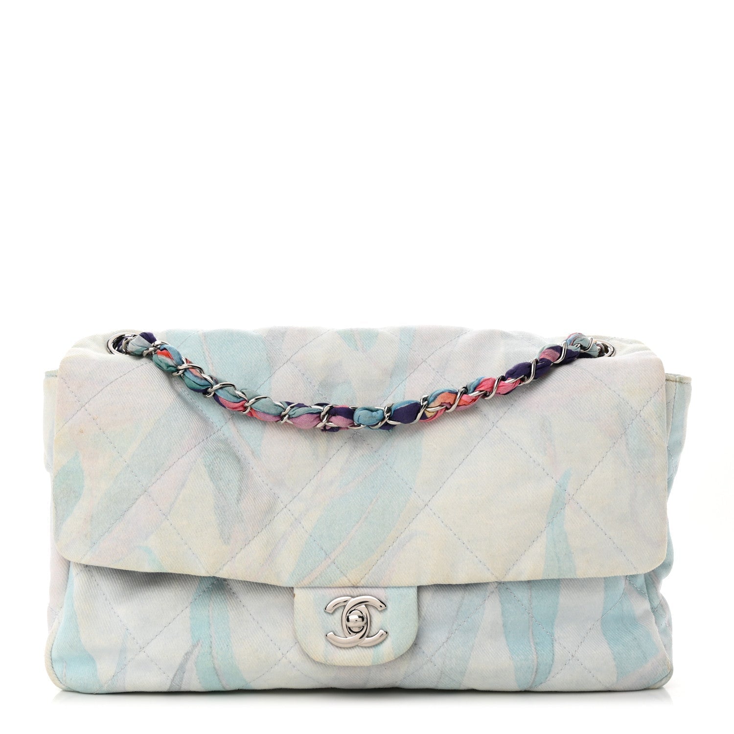 Chanel Jungle Jeans flap — reference image; see remaining photos for the actual bag