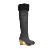 Chanel Shearling Boots - Women's 40 - Fashionably Yours