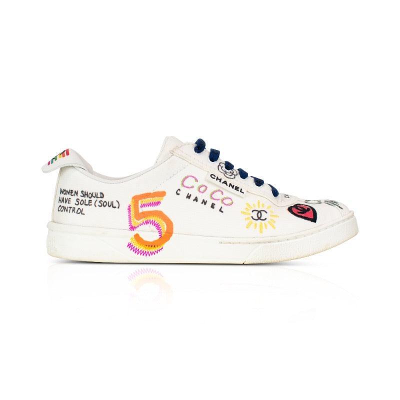 Chanel x Pharell Sneakers - Women's 38