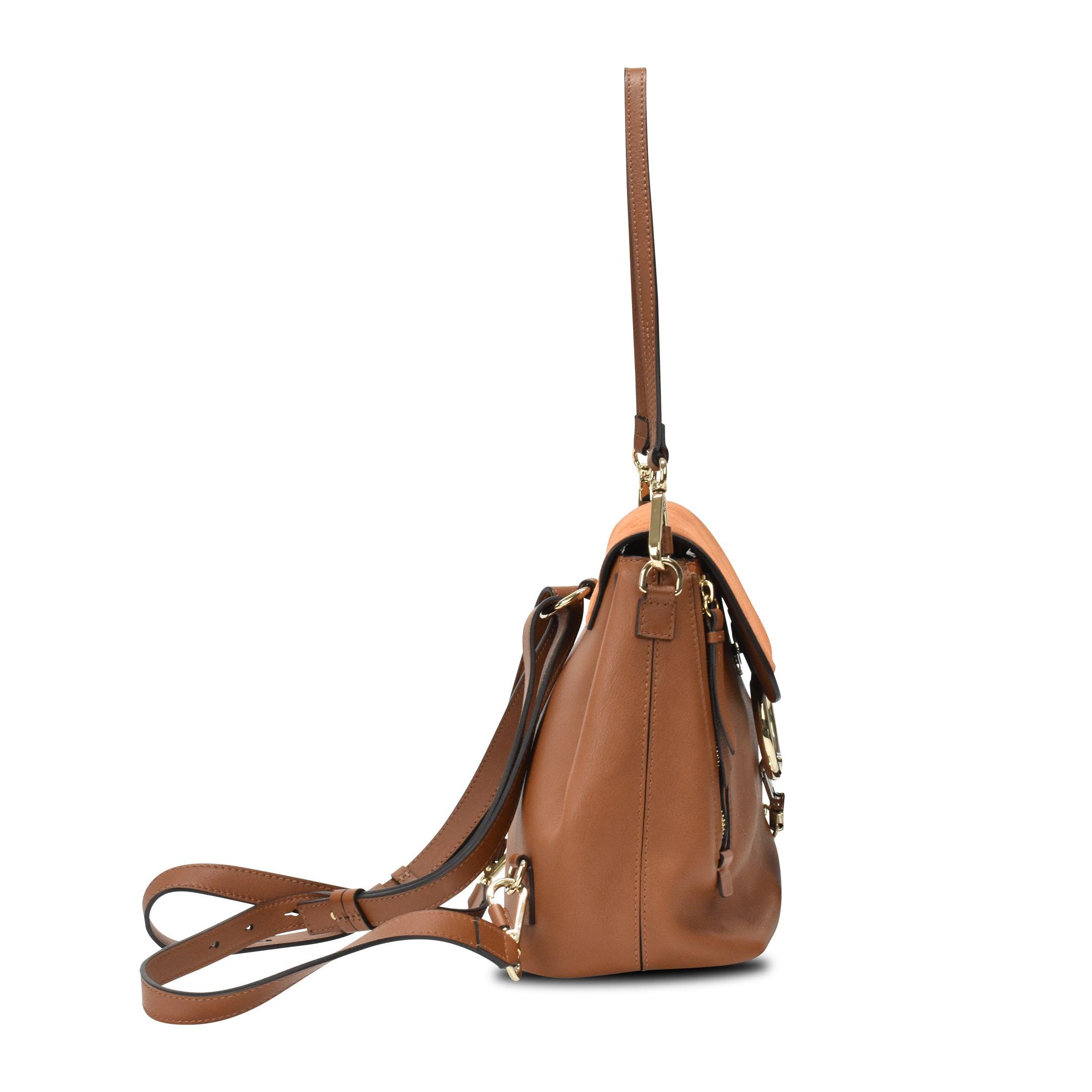 Chloe faye leather backpack deals