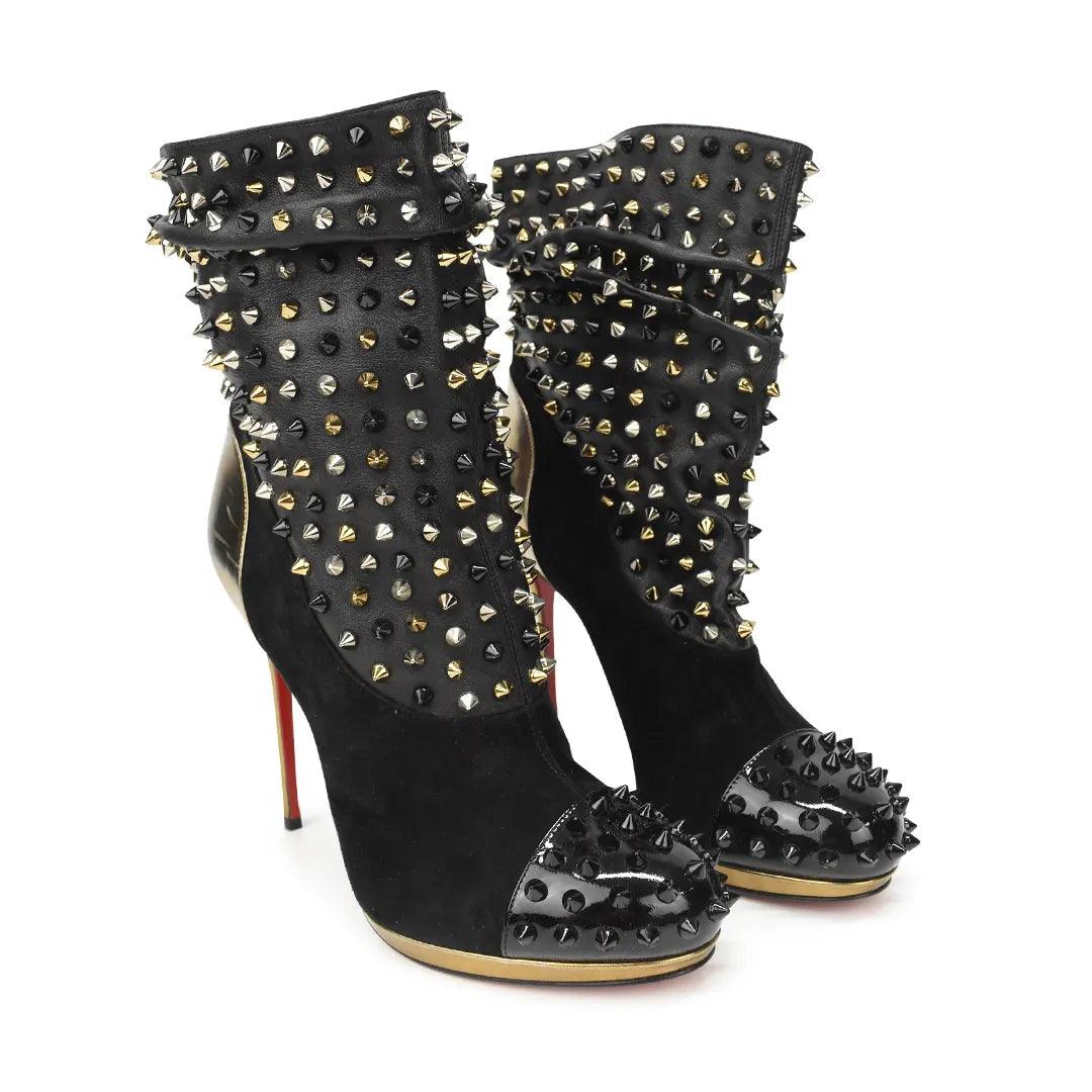 Christian Louboutin Ankle Boots - Women's 38.5 - Fashionably Yours