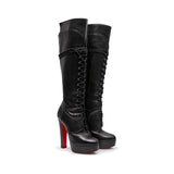 Christian Louboutin 'Nardja' Knee-High Boot - Women's 36