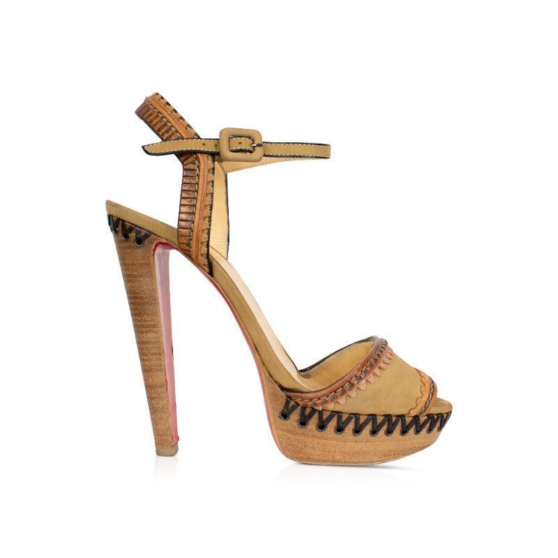 Christian Louboutin 'Trepi' Sandals - 40 - Fashionably Yours
