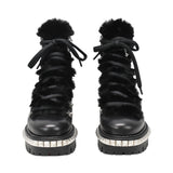 Christian Louboutin 'Yetti Donna Fur Spike' Boots - Women's 37 - Fashionably Yours