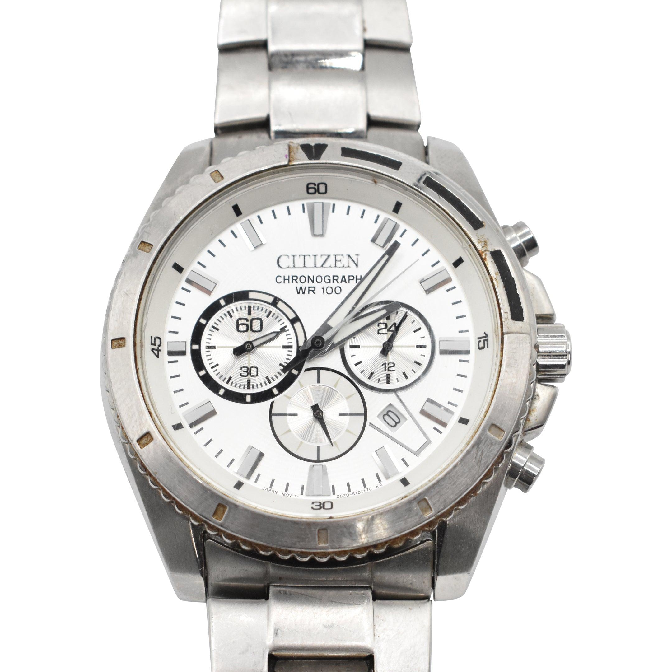 Citizen 'Chronograph WR 100' Watch - Fashionably Yours