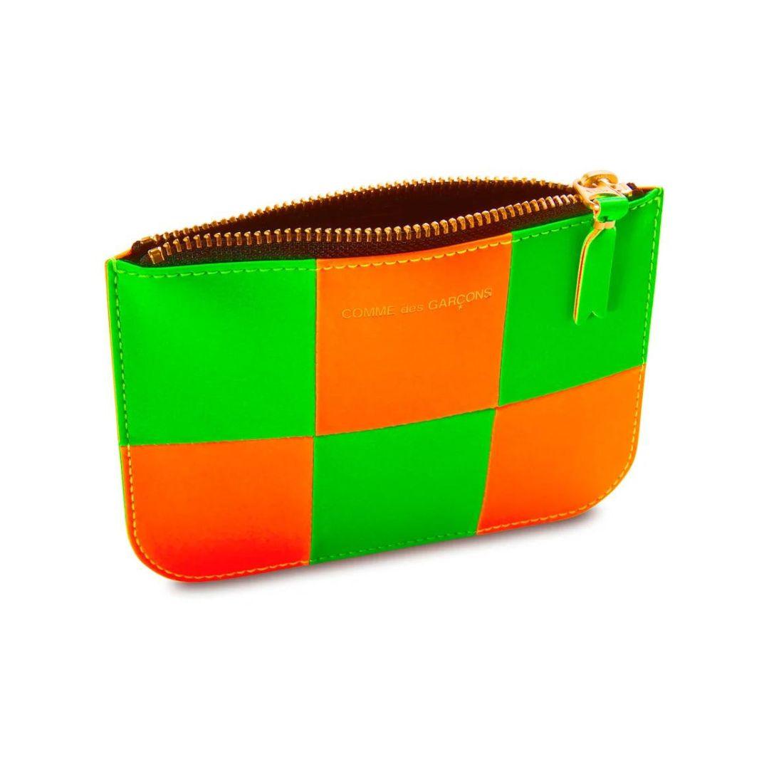 Comme Des Garcons 'Fluo Squares' Pouch - Fashionably Yours
