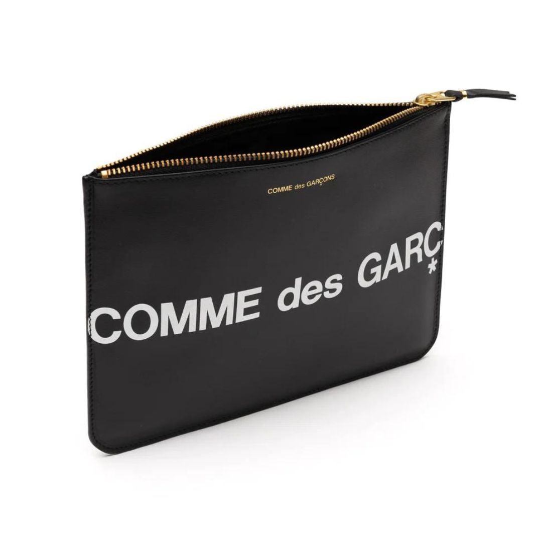 Comme Des Garcons Huge Logo Pouch Fashionably Yours