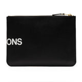 Comme Des Garcons 'Huge Logo' Pouch - Fashionably Yours