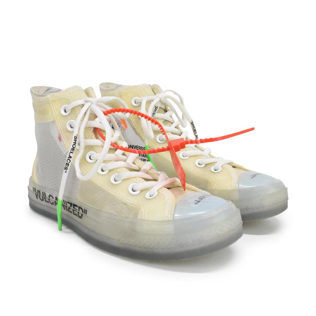 Converse x Off White Sneakers - Women's 38 - Fashionably Yours