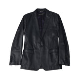 Dolce & Gabbana Leather Blazer - Men's 50 - Fashionably Yours