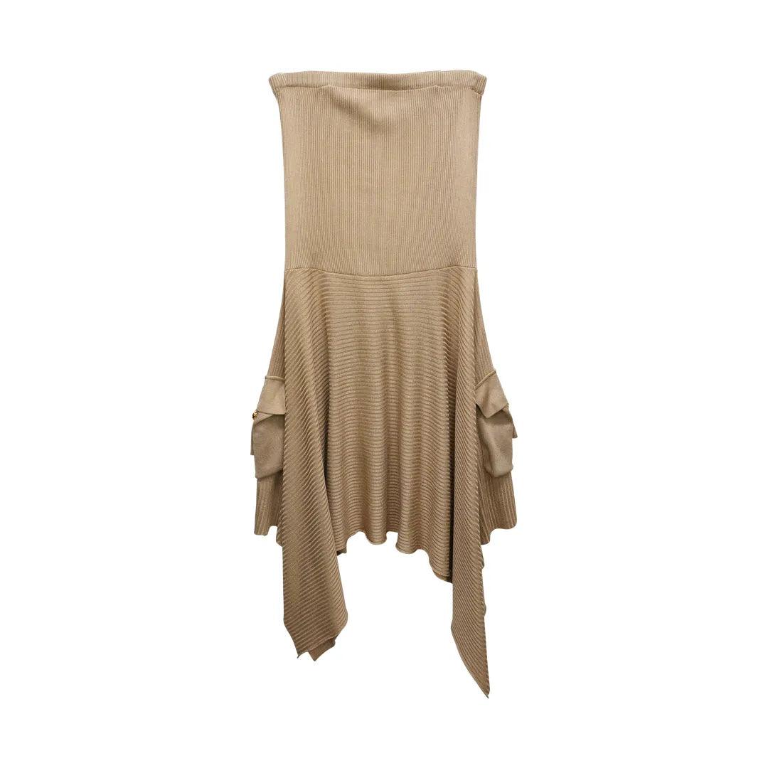 Escada Strapless Dress - Women's 38 - Fashionably Yours
