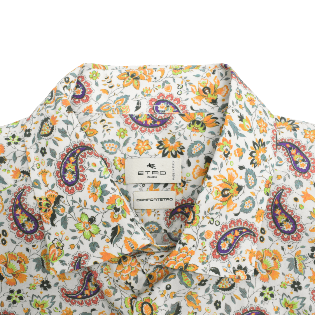 Etro Button-Down Shirt - Men's 43 - Fashionably Yours