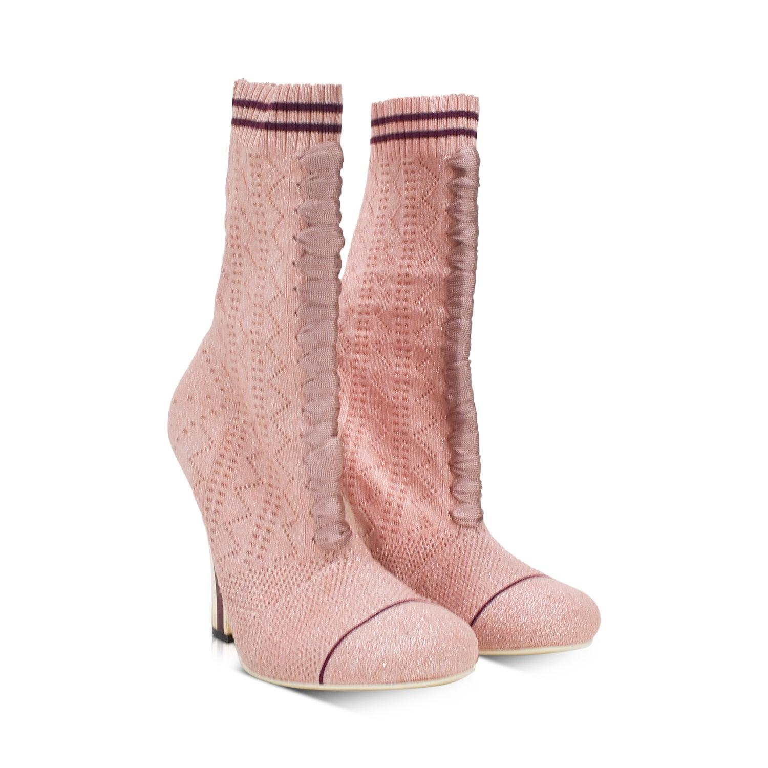 Fendi boots cheap pink