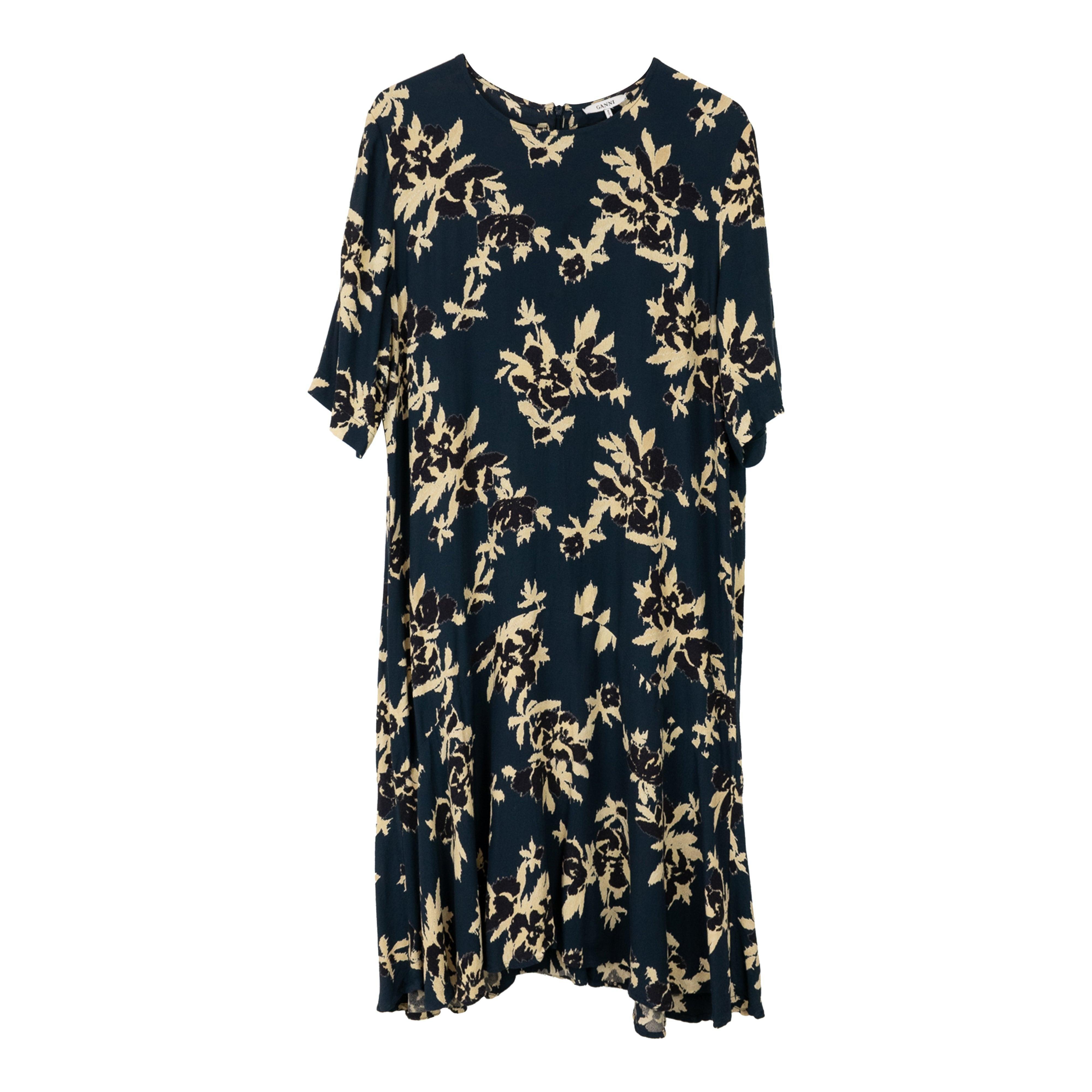 Ganni Floral Dress - 40 - Fashionably Yours