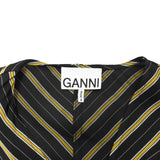 Ganni Wrap Dress - Women's 38 - Fashionably Yours
